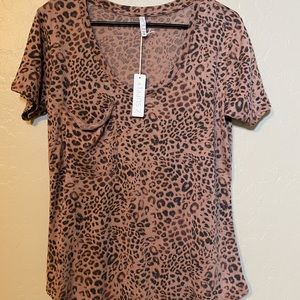 Brand New Z Supply Leopard Tee